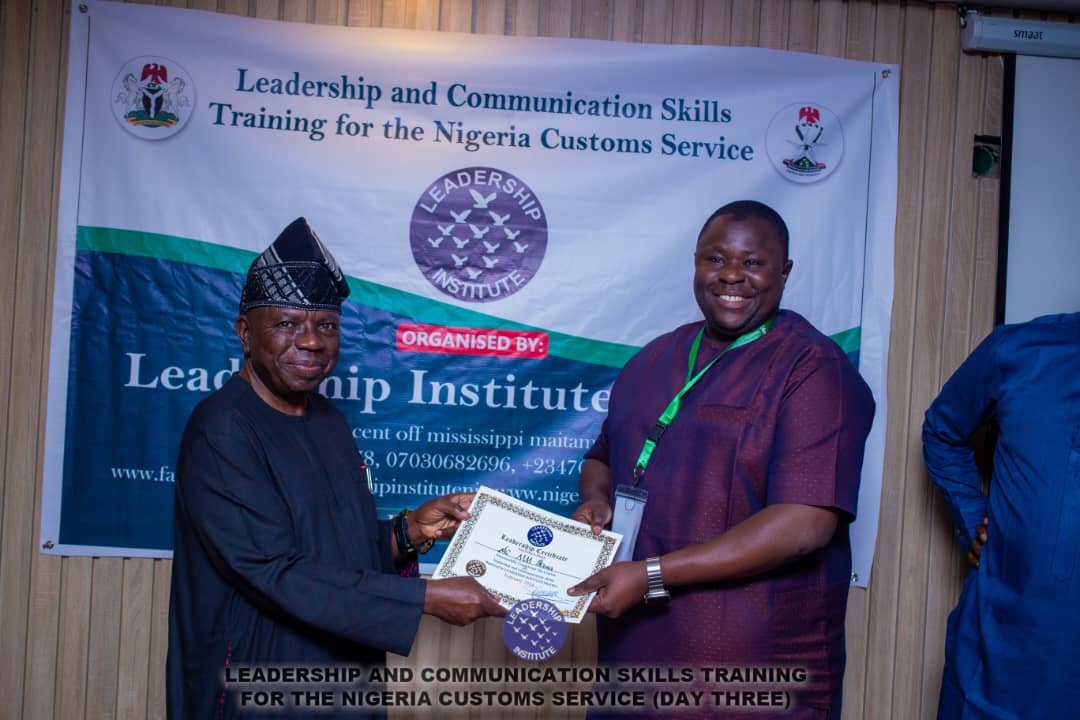 Training of Nigeria Customs Service Officers in Ibadan 8
